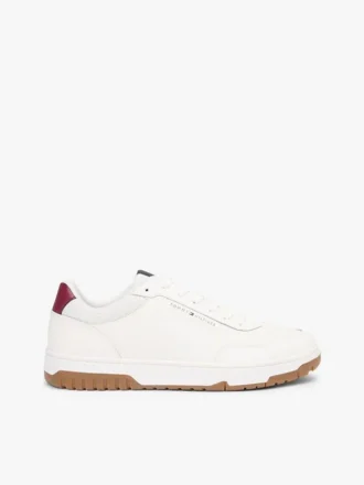 Leather Mix Low-Top Sneaker