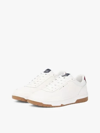 Leather Mix Low-Top Sneaker