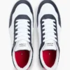 Leather Mix Low-Top Sneaker