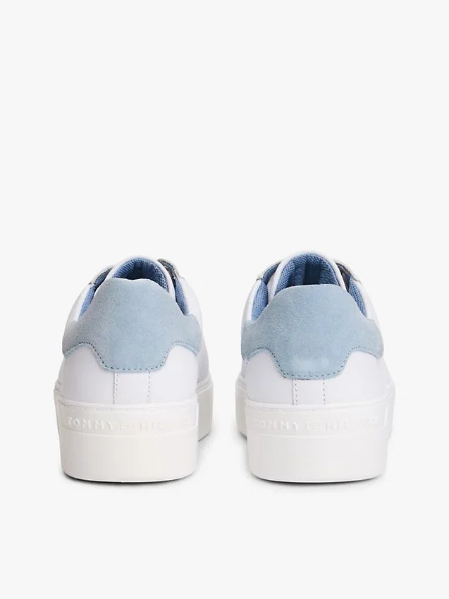 Leather Mix Platform Sneaker Leather Mix Platform Sneaker