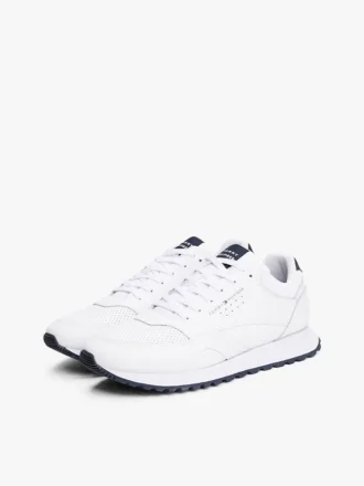 Leather-Mix Runner Sneaker