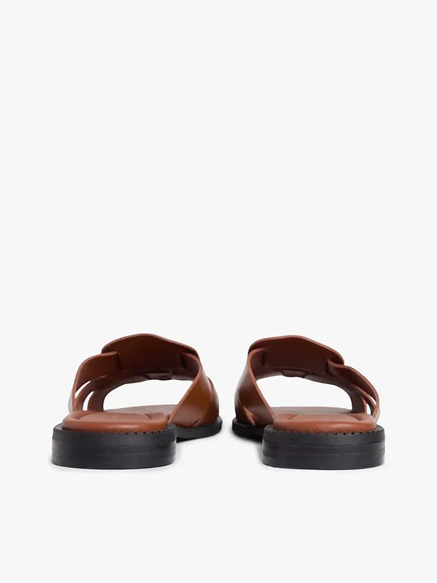Leather Penny Loafer Sandal Leather Penny Loafer Sandal
