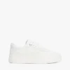 Leather Platform Court Sneaker Leather Platform Court Sneaker