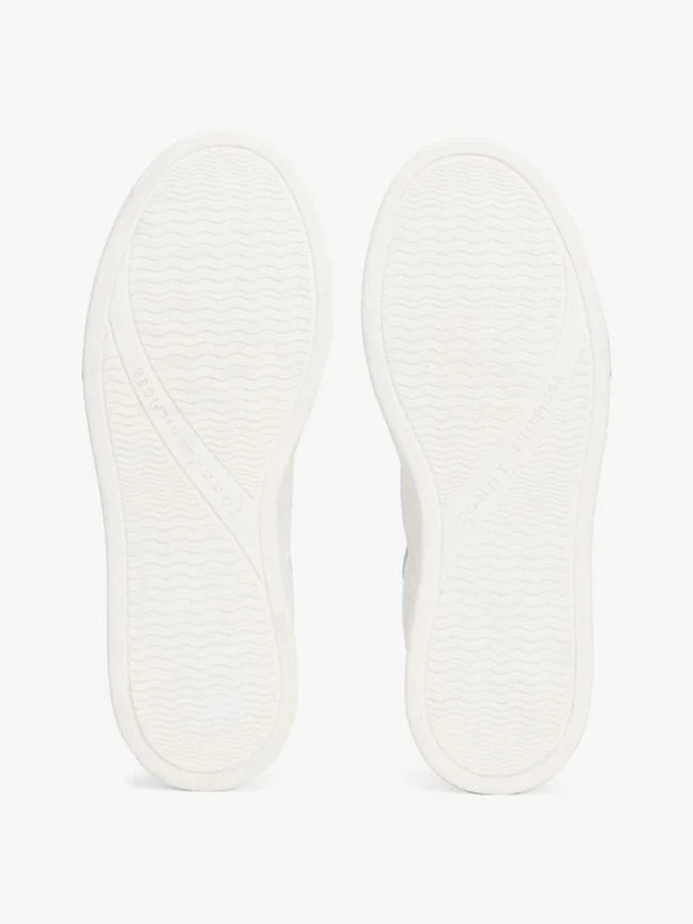 Leather Platform Court Sneaker Leather Platform Court Sneaker
