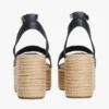 Leather-Strap Platform Espadrille Leather-Strap Platform Espadrille