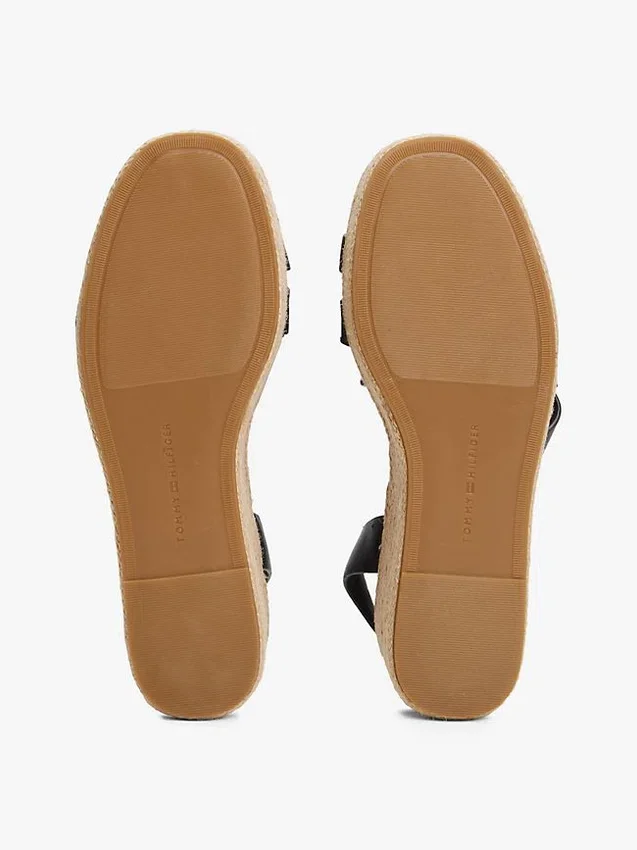 Leather-Strap Platform Espadrille Leather-Strap Platform Espadrille