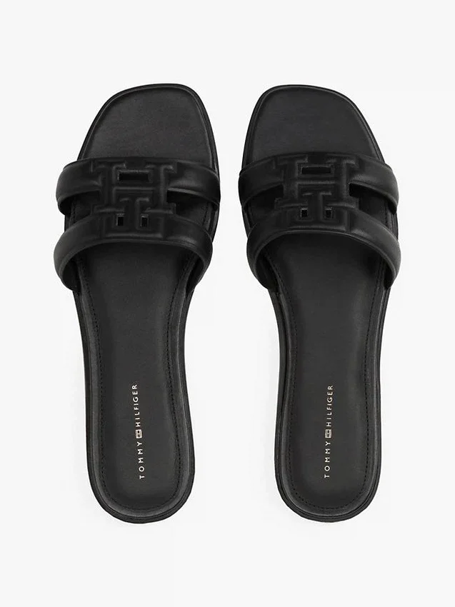 Leather TH Monogram Sandal Leather TH Monogram Sandal