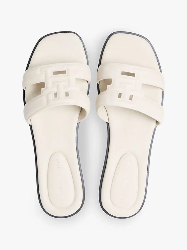 Leather TH Monogram Sandal Leather TH Monogram Sandal