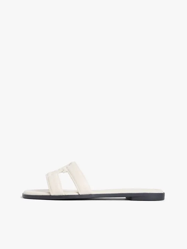 Leather TH Monogram Sandal Leather TH Monogram Sandal
