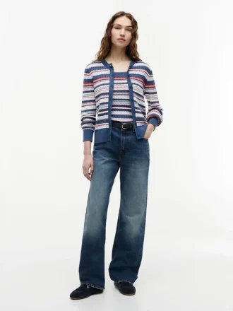 Lightweight Cable Knit Cardigan