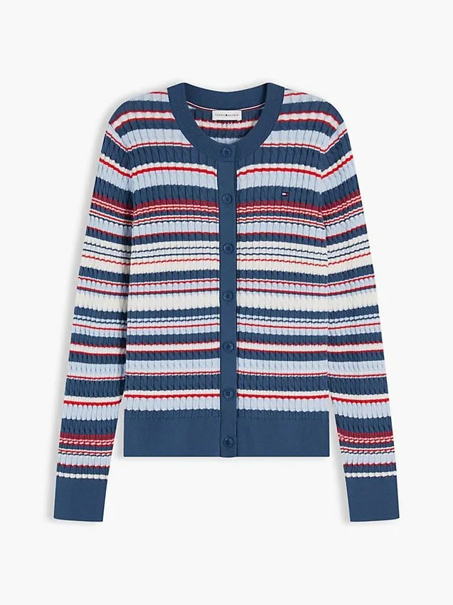 Lightweight Cable Knit Cardigan Lightweight Cable Knit Cardigan