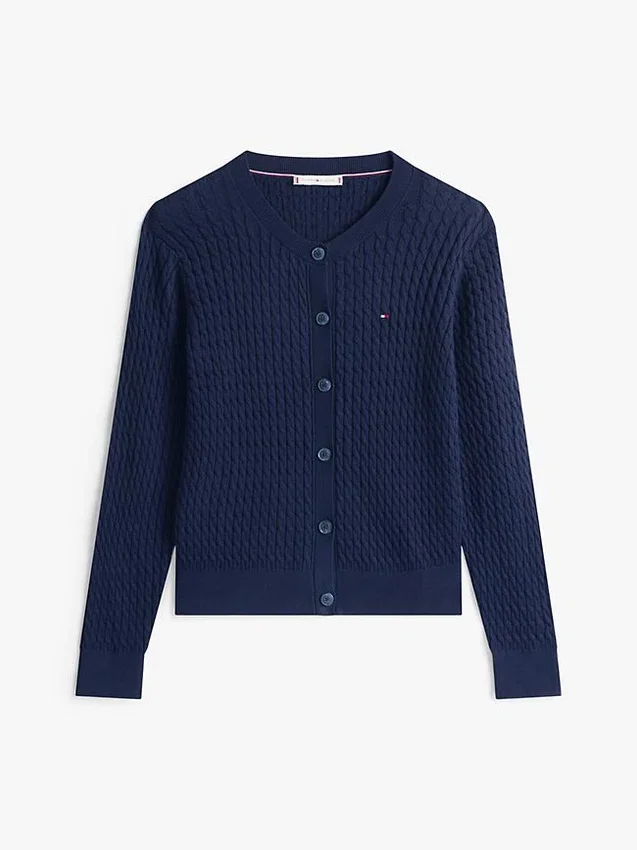 Lightweight Cable Knit Cardigan Lightweight Cable Knit Cardigan