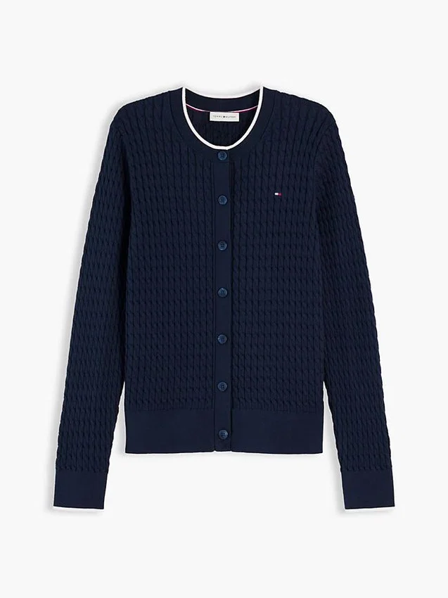 Lightweight Cable Knit Cardigan Lightweight Cable Knit Cardigan