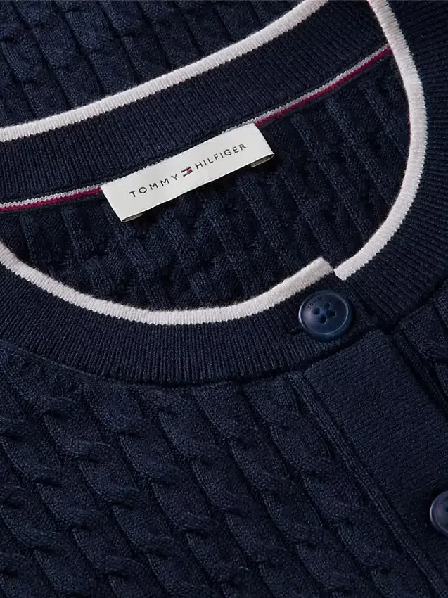 Lightweight Cable Knit Cardigan Lightweight Cable Knit Cardigan