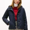 Lightweight Hooded Padded Quilted Jacket