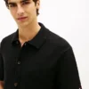 Lightweight Knit Sweater Polo