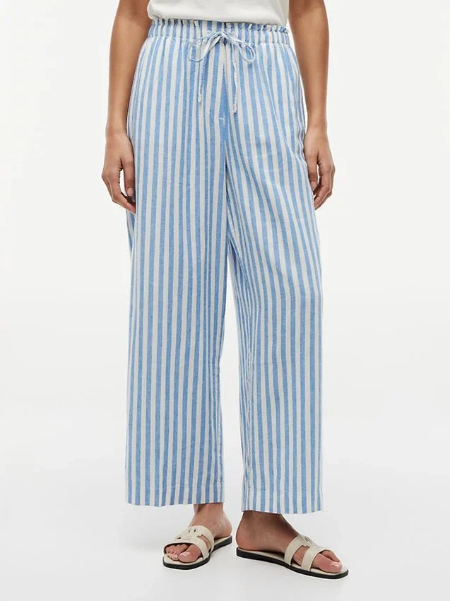 Lightweight Linen-Blend Pull-On Pant Lightweight Linen-Blend Pull-On Pant