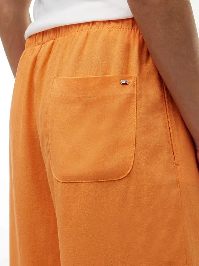 Lightweight Linen-Blend Pull-On Pant Lightweight Linen-Blend Pull-On Pant