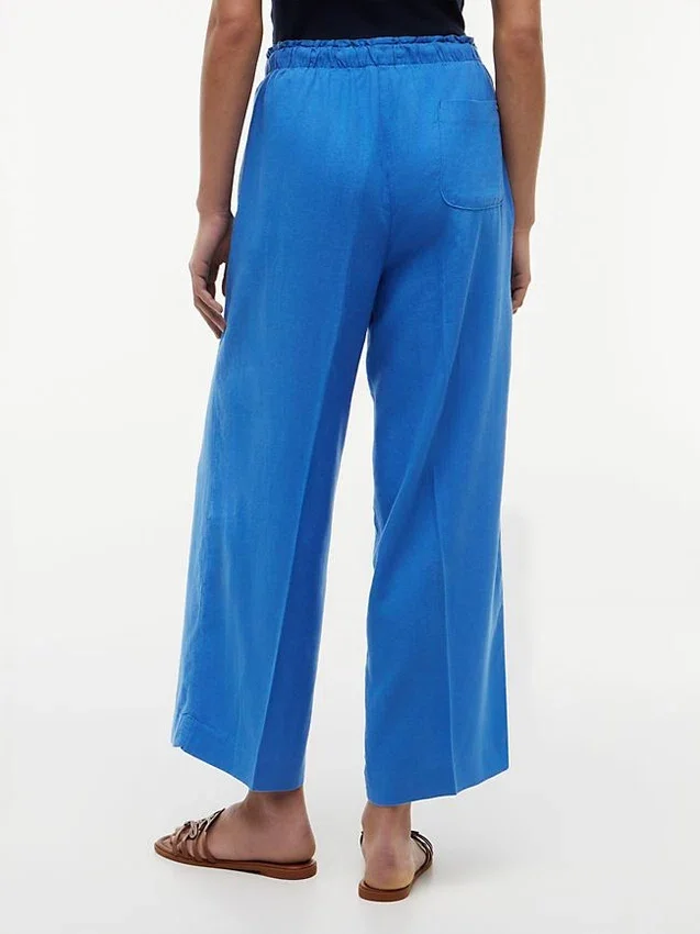 Lightweight Linen-Blend Pull-On Pant Lightweight Linen-Blend Pull-On Pant