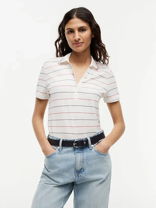 Lightweight Pique Henley Polo Lightweight Pique Henley Polo