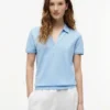 Lightweight Pique Henley Polo Lightweight Pique Henley Polo