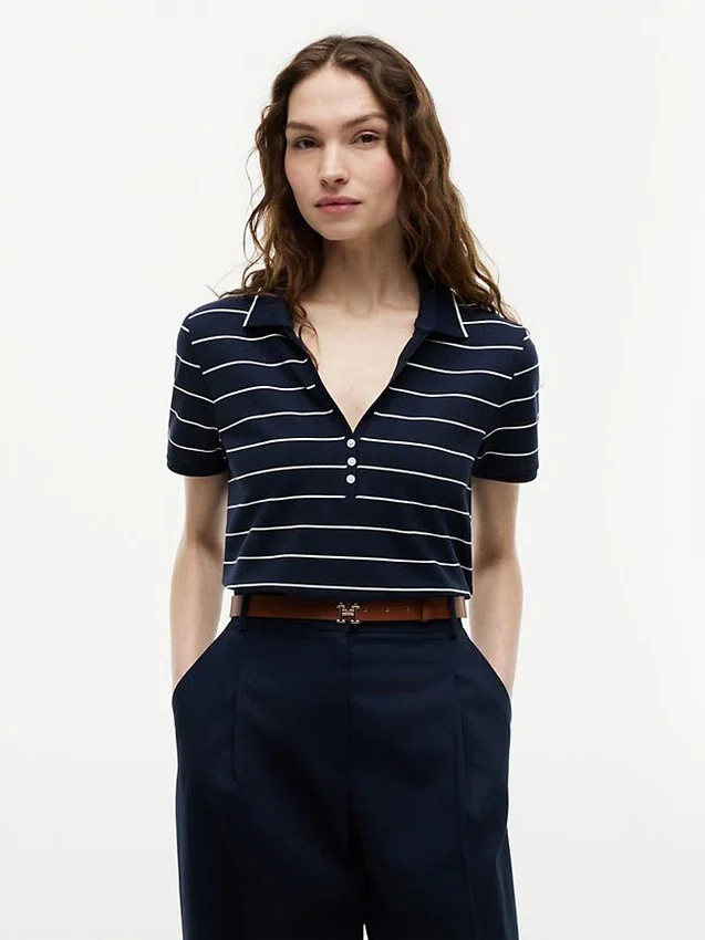 Lightweight Pique Henley Polo Lightweight Pique Henley Polo