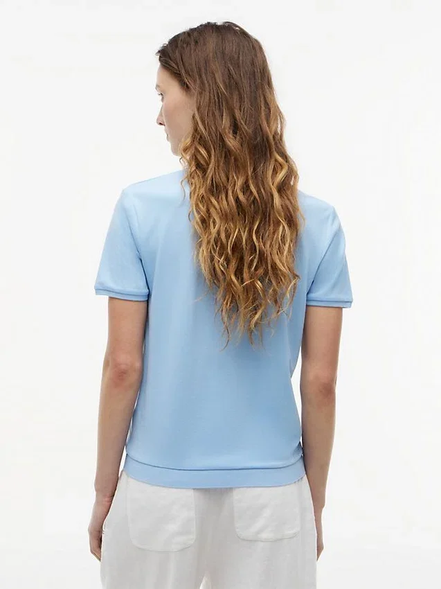 Lightweight Pique Henley Polo Lightweight Pique Henley Polo