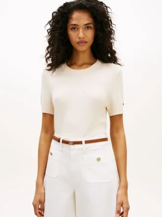 Lightweight Short-Sleeve Sweater
