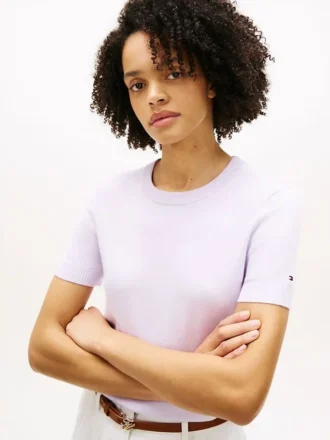 Lightweight Short-Sleeve Sweater