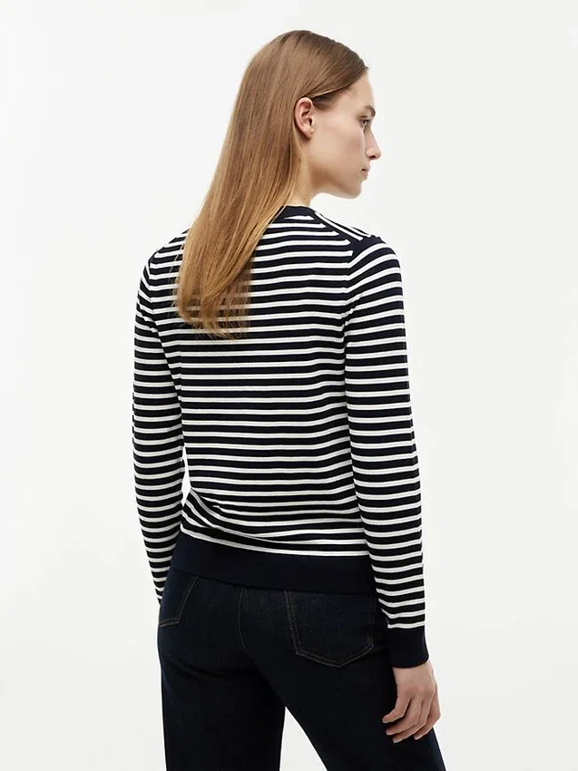 Lightweight Striped Cardigan Lightweight Striped Cardigan