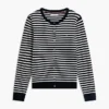 Lightweight Striped Cardigan Lightweight Striped Cardigan