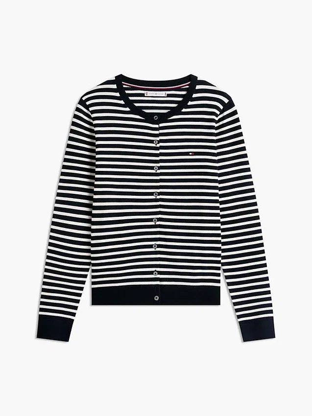 Lightweight Striped Cardigan Lightweight Striped Cardigan