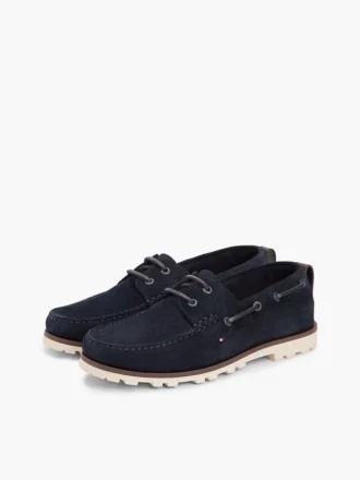 Lightweight Suede Boat Shoe