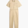 Lightweight Twill Utility Jumpsuit Lightweight Twill Utility Jumpsuit