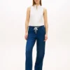 Lightweight Wide Leg Pull-On Jean Lightweight Wide Leg Pull-On Jean