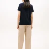 Linen-Blend Crewneck T-Shirt Linen-Blend Crewneck T-Shirt