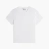 Linen-Blend Crewneck T-Shirt Linen-Blend Crewneck T-Shirt