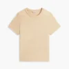 Linen-Blend Crewneck T-Shirt Linen-Blend Crewneck T-Shirt