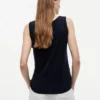 Linen-Blend Jersey Tank Top Linen-Blend Jersey Tank Top