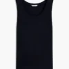 Linen-Blend Jersey Tank Top Linen-Blend Jersey Tank Top