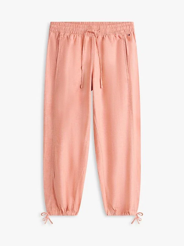 Linen-Cotton Blend Pull-On Pant Linen-Cotton Blend Pull-On Pant