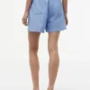 Linen-Cotton Blend Pull-On Short Linen-Cotton Blend Pull-On Short