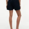 Linen-Cotton Blend Pull-On Short Linen-Cotton Blend Pull-On Short