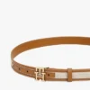 Logo Buckle Contrast-Trim Canvas Belt Logo Buckle Contrast-Trim Canvas Belt