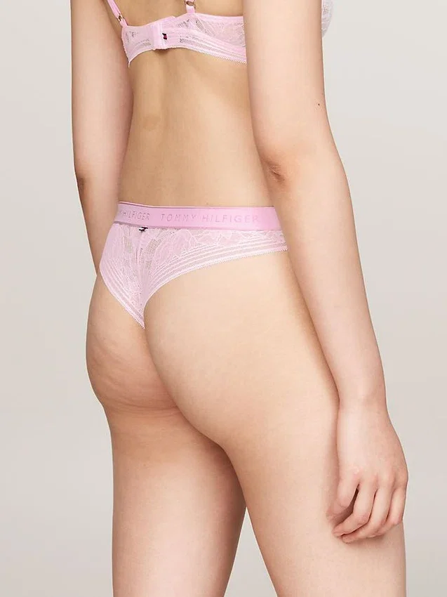 Logo Lace Thong Logo Lace Thong