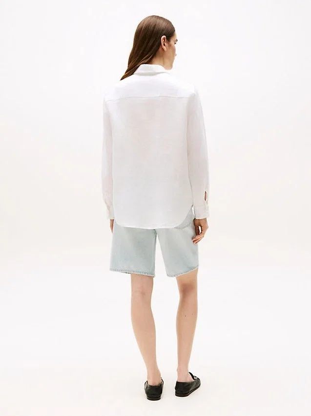 Long-Sleeve Linen Shirt Long-Sleeve Linen Shirt