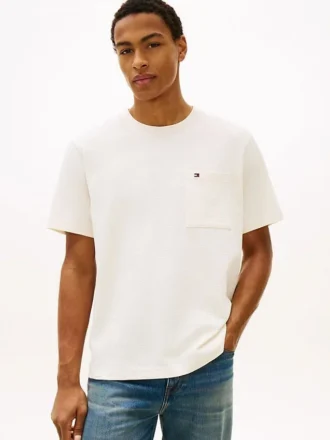 Mesh Jersey Pocket T-Shirt