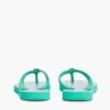 Metal Hardware Monogram Print Flip-Flop Metal Hardware Monogram Print Flip-Flop
