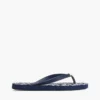 Metal Hardware TH Script Print Flip-Flop Metal Hardware TH Script Print Flip-Flop