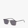 Metal Square Frame Sunglasses
